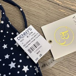 Cyn Luca Women's Standard Criss Cross Back - top and bottom - NWT